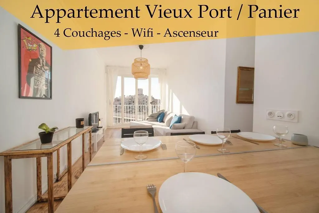 Apartment Appartement Tout Equipe Au Coeur Du Vieux Port 4 Couchages Marseille